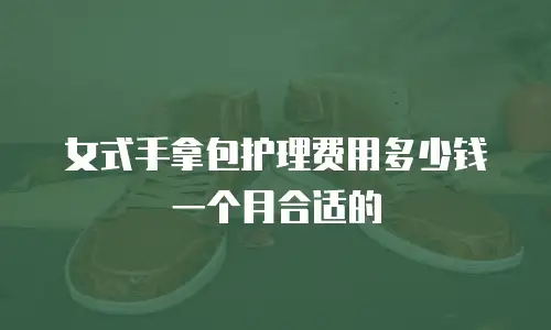 女式手拿包护理费用多少钱一个月合适的