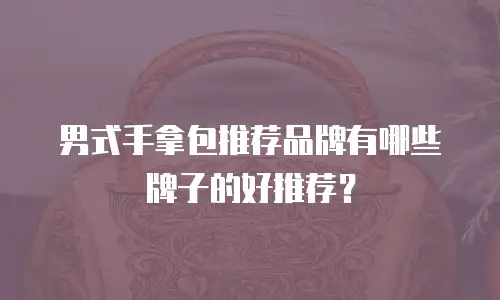 男式手拿包推荐品牌有哪些牌子的好推荐？