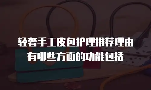 轻奢手工皮包护理推荐理由有哪些方面的功能包括