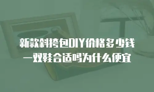 新款斜挎包DIY价格多少钱一双鞋合适吗为什么便宜