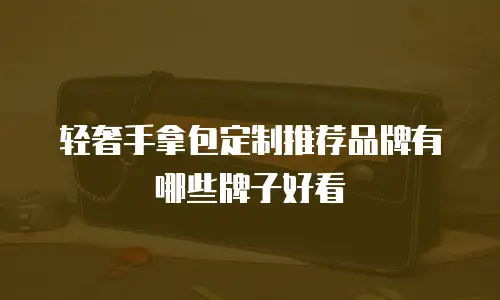 轻奢手拿包定制推荐品牌有哪些牌子好看