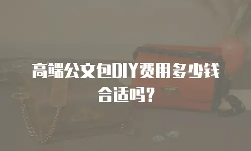 高端公文包DIY费用多少钱合适吗？