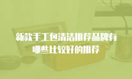 新款手工包清洁推荐品牌有哪些比较好的推荐