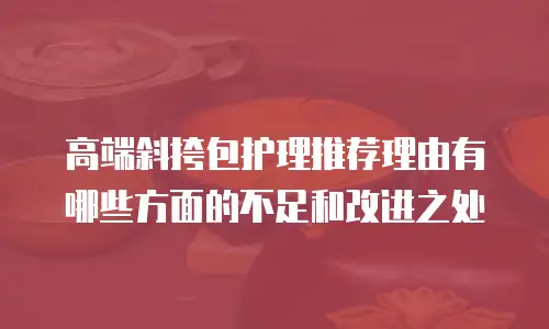 高端斜挎包护理推荐理由有哪些方面的不足和改进之处