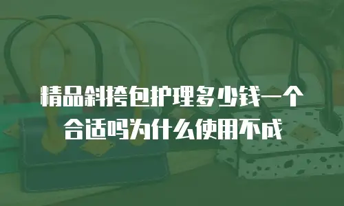 精品斜挎包护理多少钱一个合适吗为什么使用不成