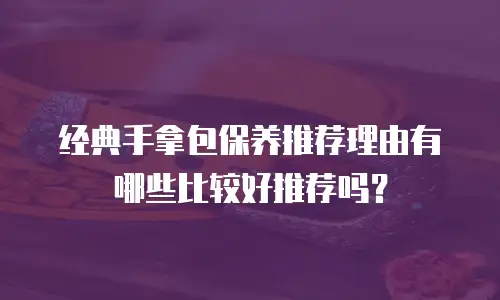 经典手拿包保养推荐理由有哪些比较好推荐吗？