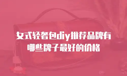 女式轻奢包diy推荐品牌有哪些牌子最好的价格