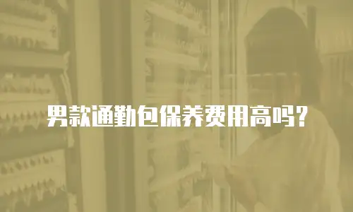 男款通勤包保养费用高吗？