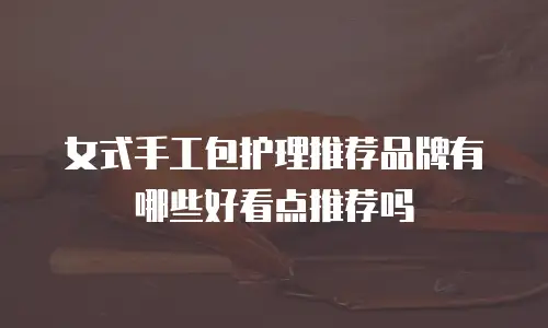 女式手工包护理推荐品牌有哪些好看点推荐吗