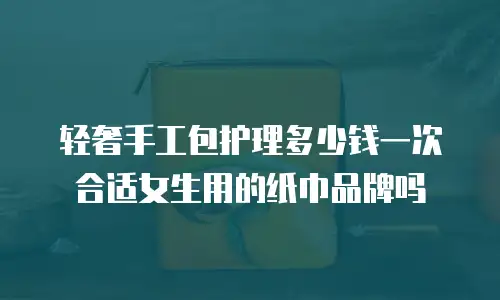 轻奢手工包护理多少钱一次合适女生用的纸巾品牌吗