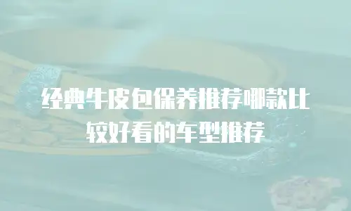 经典牛皮包保养推荐哪款比较好看的车型推荐