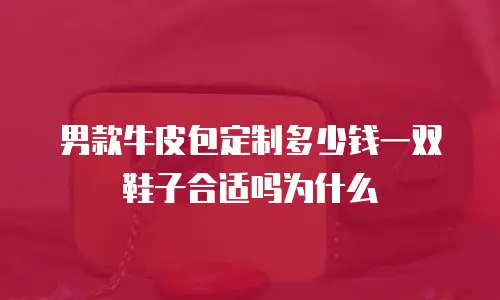 男款牛皮包定制多少钱一双鞋子合适吗为什么