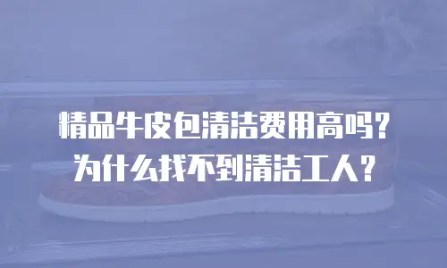 精品牛皮包清洁费用高吗？为什么找不到清洁工人？