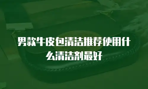 男款牛皮包清洁推荐使用什么清洁剂最好