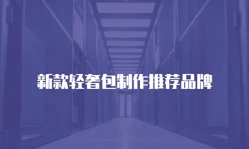 新款轻奢包制作推荐品牌