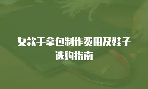 女款手拿包制作费用及鞋子选购指南