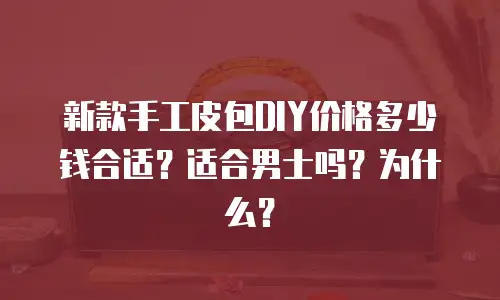 新款手工皮包DIY价格多少钱合适？适合男士吗？为什么？