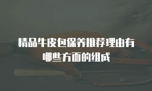 精品牛皮包保养推荐理由有哪些方面的组成