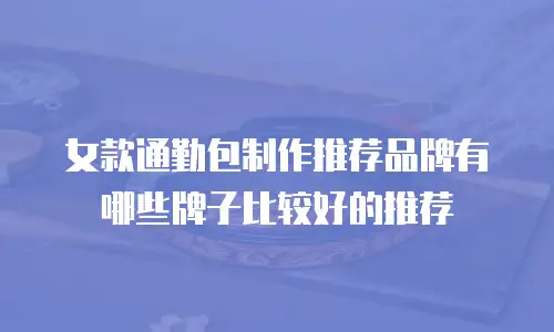 女款通勤包制作推荐品牌有哪些牌子比较好的推荐