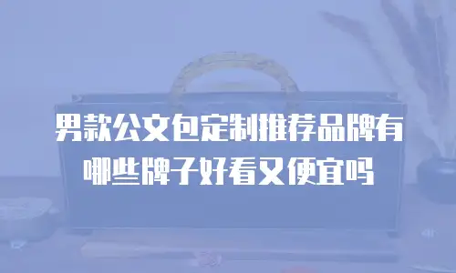男款公文包定制推荐品牌有哪些牌子好看又便宜吗