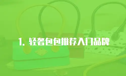 1. 轻奢包包推荐入门品牌