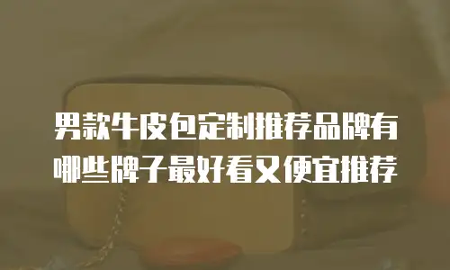男款牛皮包定制推荐品牌有哪些牌子最好看又便宜推荐