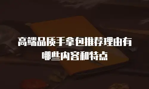 高端品质手拿包推荐理由有哪些内容和特点