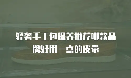 轻奢手工包保养推荐哪款品牌好用一点的皮带