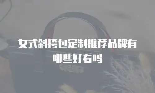 女式斜挎包定制推荐品牌有哪些好看吗