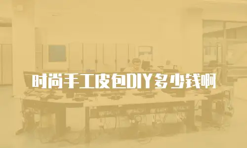 时尚手工皮包DIY多少钱啊