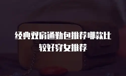 经典双肩通勤包推荐哪款比较好穿女推荐