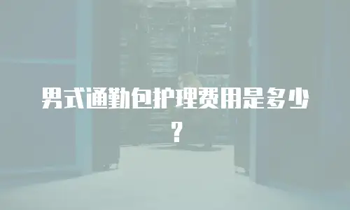 男式通勤包护理费用是多少？