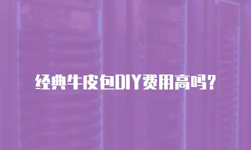 经典牛皮包DIY费用高吗？