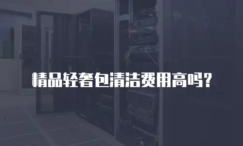 精品轻奢包清洁费用高吗？