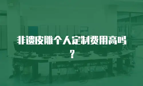 非遗皮雕个人定制费用高吗？