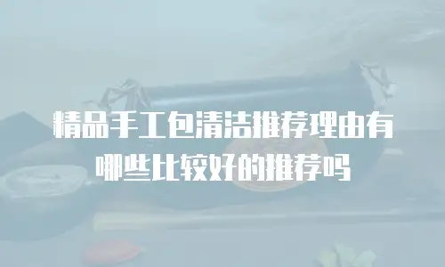 精品手工包清洁推荐理由有哪些比较好的推荐吗