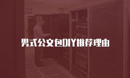男式公文包DIY推荐理由