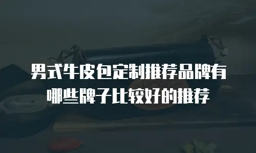 男式牛皮包定制推荐品牌有哪些牌子比较好的推荐