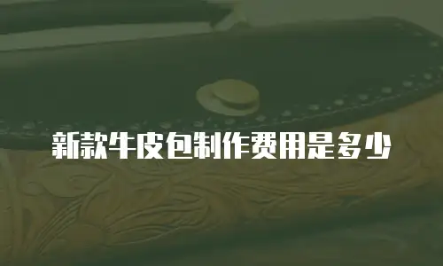 新款牛皮包制作费用是多少