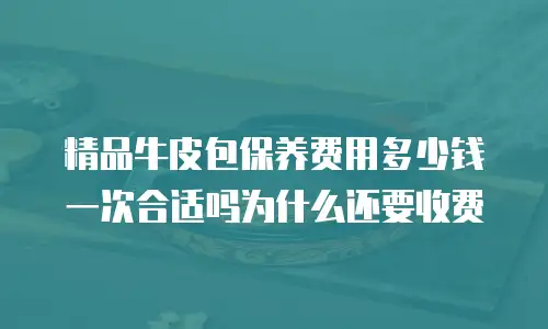 精品牛皮包保养费用多少钱一次合适吗为什么还要收费