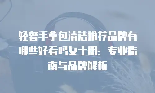 轻奢手拿包清洁推荐品牌有哪些好看吗女士用：专业指南与品牌解析