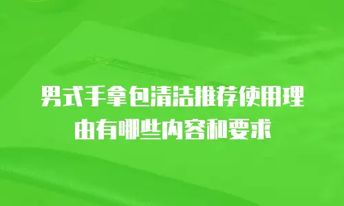 男式手拿包清洁推荐使用理由有哪些内容和要求