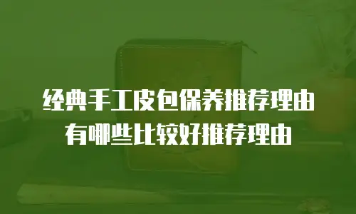 经典手工皮包保养推荐理由有哪些比较好推荐理由