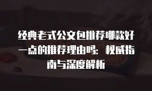 经典老式公文包推荐哪款好一点的推荐理由吗：权威指南与深度解析