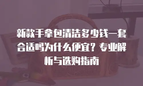 新款手拿包清洁多少钱一套合适吗为什么便宜？专业解析与选购指南