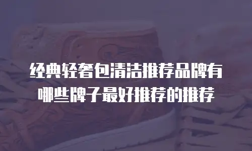 经典轻奢包清洁推荐品牌有哪些牌子最好推荐的推荐