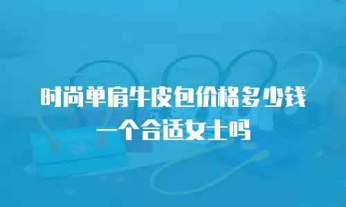 时尚单肩牛皮包价格多少钱一个合适女士吗