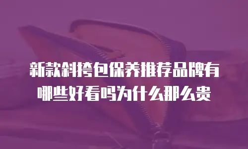 新款斜挎包保养推荐品牌有哪些好看吗为什么那么贵