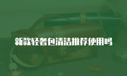 新款轻奢包清洁推荐使用吗