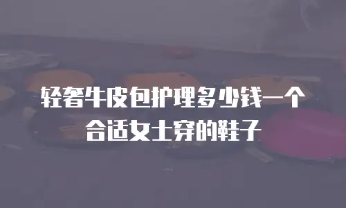 轻奢牛皮包护理多少钱一个合适女士穿的鞋子